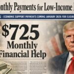$725 Monthly Payments for Low-Income Families