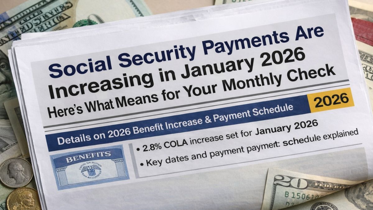 Social Security Benefits Rise
